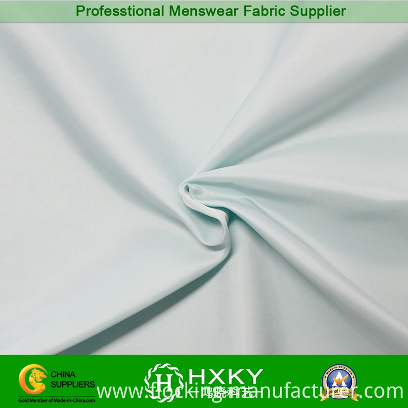 290t Ice Color Imitation Memory Polyester Fabric for Down Coat